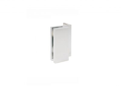Art. GCH-8 – Glass to wall 90°angular clamp without screws at sight
