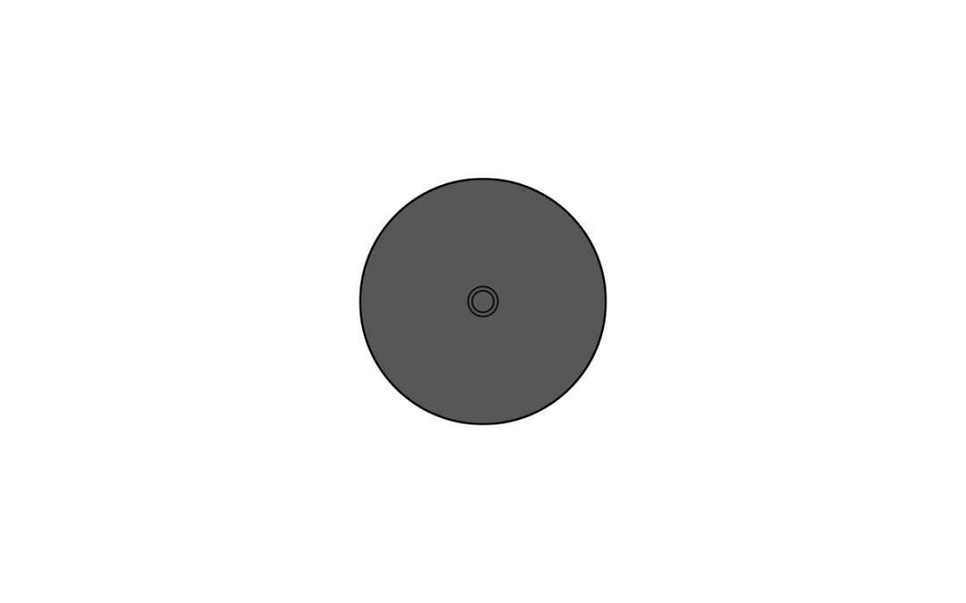 Art. 5176 – Punto di fissaggio ∅ 85 con centraggio