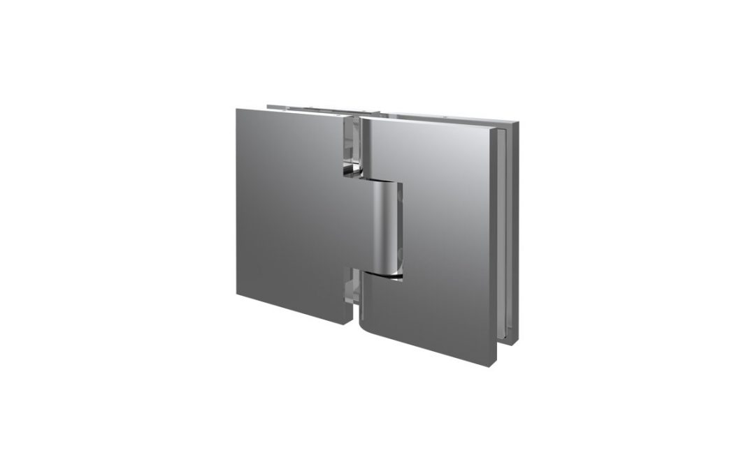 Art. CQR3 – Adjustable snap hinge glass-glass 180°